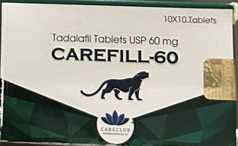 Carefill 60 mg - 10 Compresse di Tadalafil