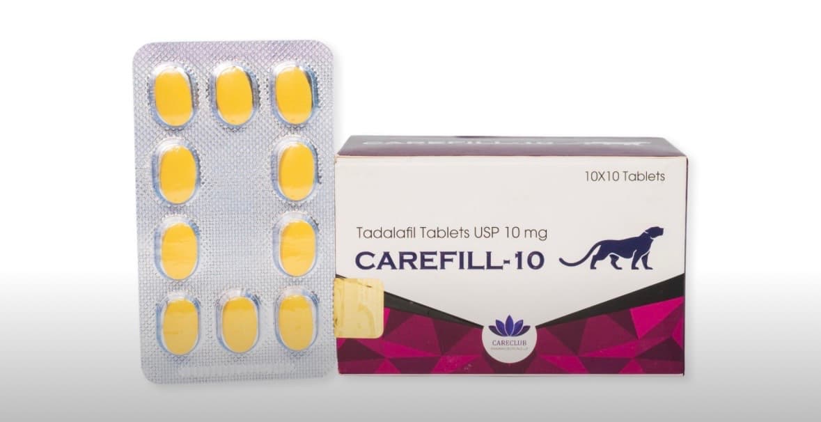 Carefill 10 mg - 10 Compresse di Tadalafil