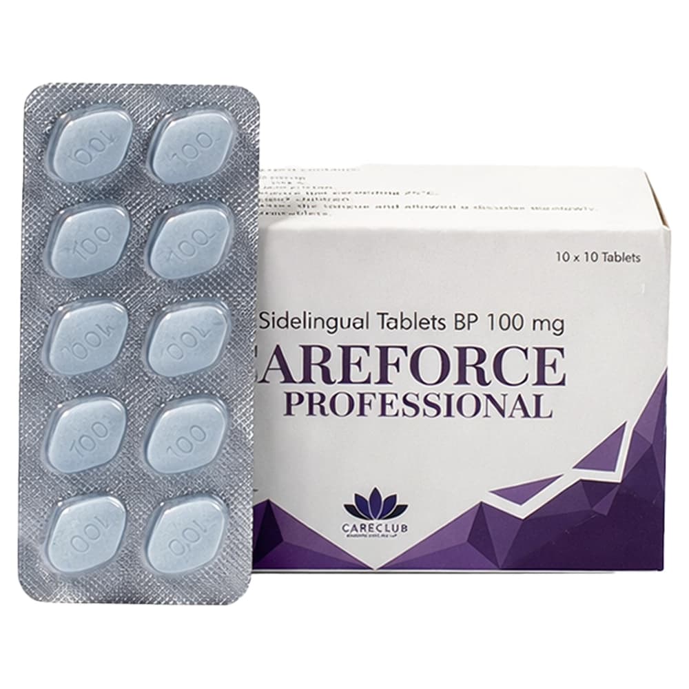 CAREFORCE PROFESSIONAL BP 100 mg Sublinguale (Sildenafil equivalente viagra) 1 blister 10 pillole