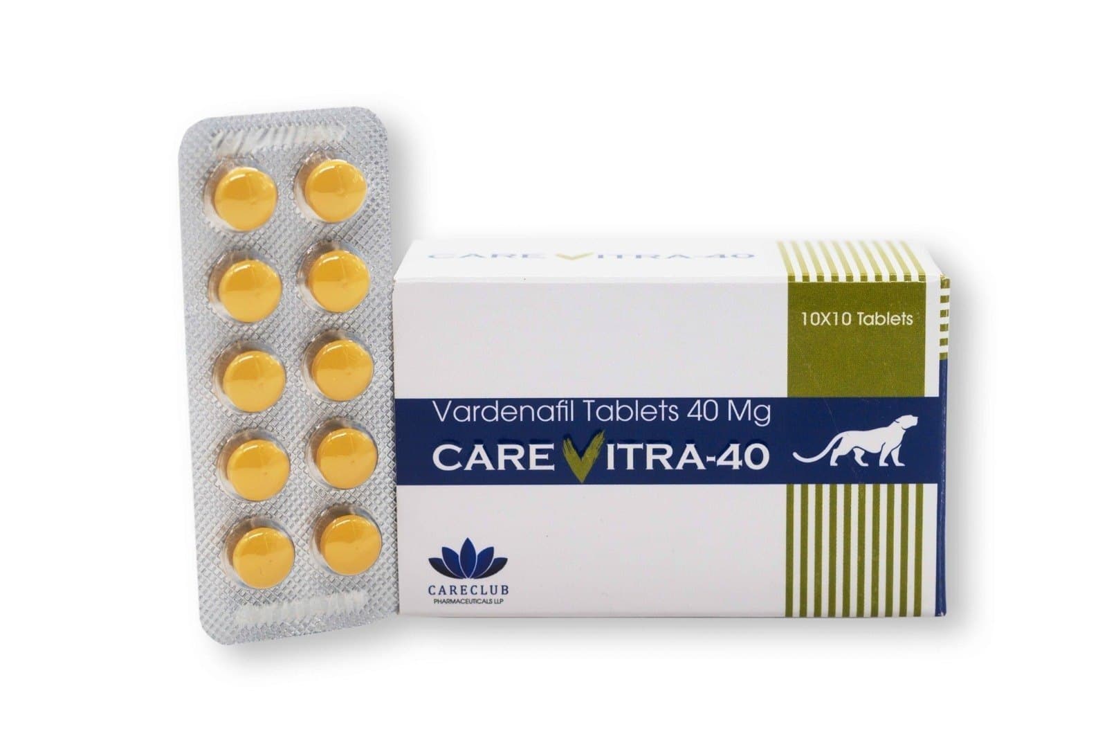 Carevitra 40mg (Vardenafil) generico equivalente dello Levitra 1 blister 10 pillole